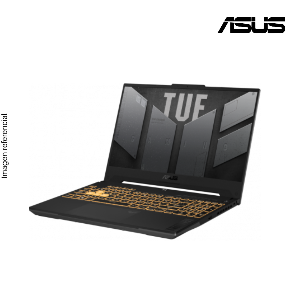 Laptop ASUS Tuf FX507VI, Core i7-13620H, RAM 16GB DDR5, SSD 1TB, Video RTX4070 8GB, 15.6" FHD 144Hz, Teclado en Inglés, Windows 11.