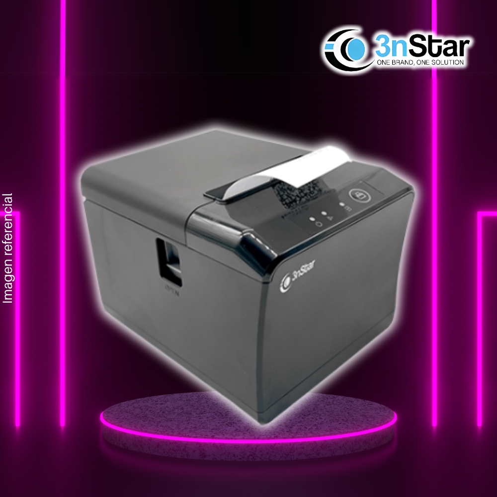 Impresora Ticketera Térmica 3NSTAR RPT004, USB/Ethernet.