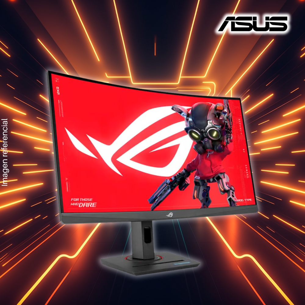 Monitor Gamer ASUS ROG Strix XG27WCS, 27, VA, 180Hz, 1MS" (2560x1440), Fast, Curvo (1500R), Non-Glare