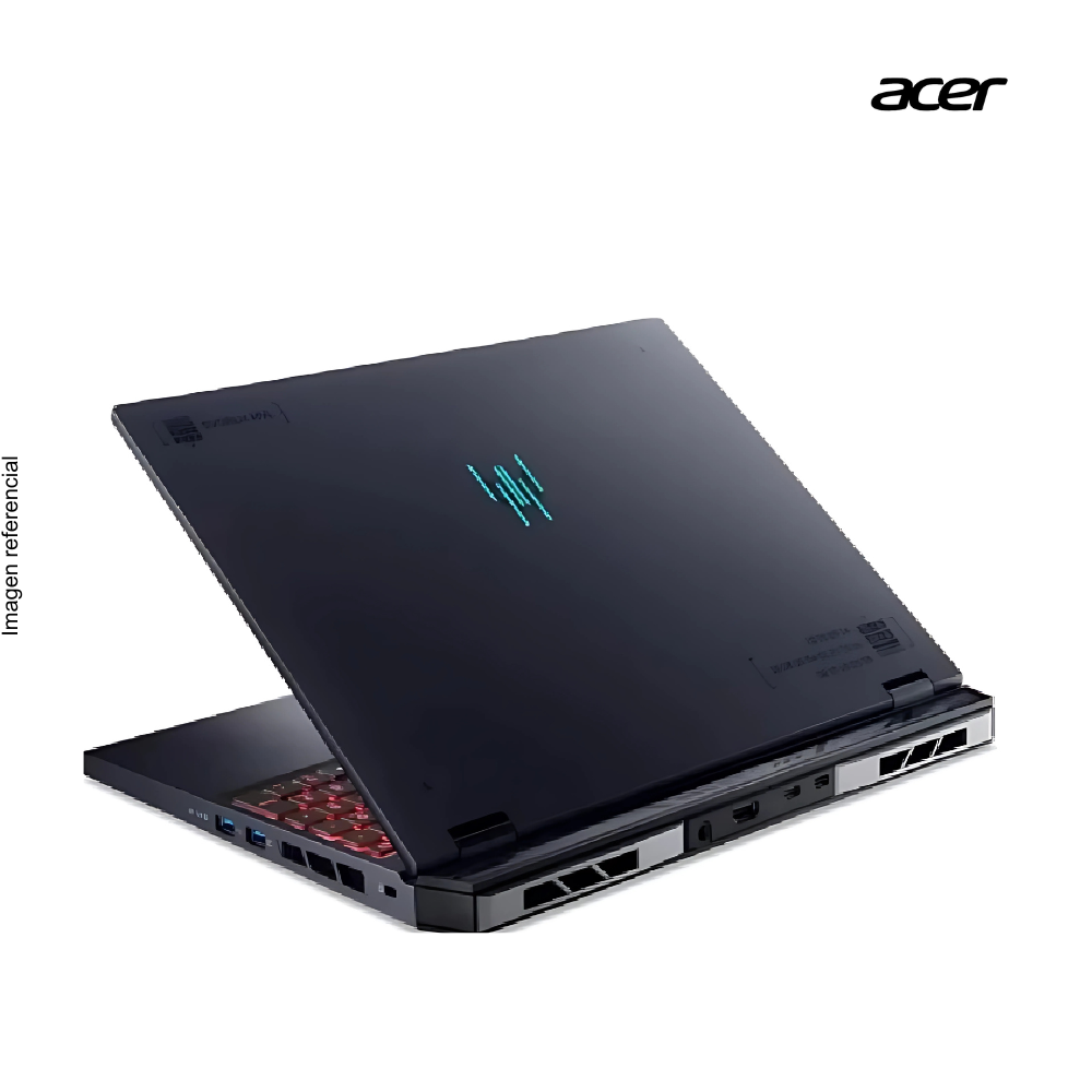 Laptop ACER Predator, Core i9-14900HX, RAM 16GB DDR5, SSD 1TB, Video RTX4060 8GB, 16″ FHD 165Hz, Teclado en Inglés, Windows 11.