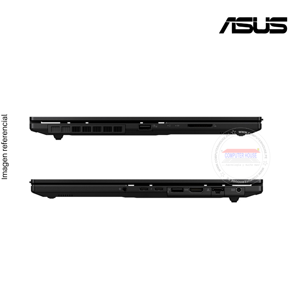 Laptop ASUS VivoBook Pro 15, Core Ultra 7-155H, RAM 16GB DDR5, SSD 1TB, Video RTX3050 6GB, 15.6" FHD, Teclado en Inglés, Windows 11.