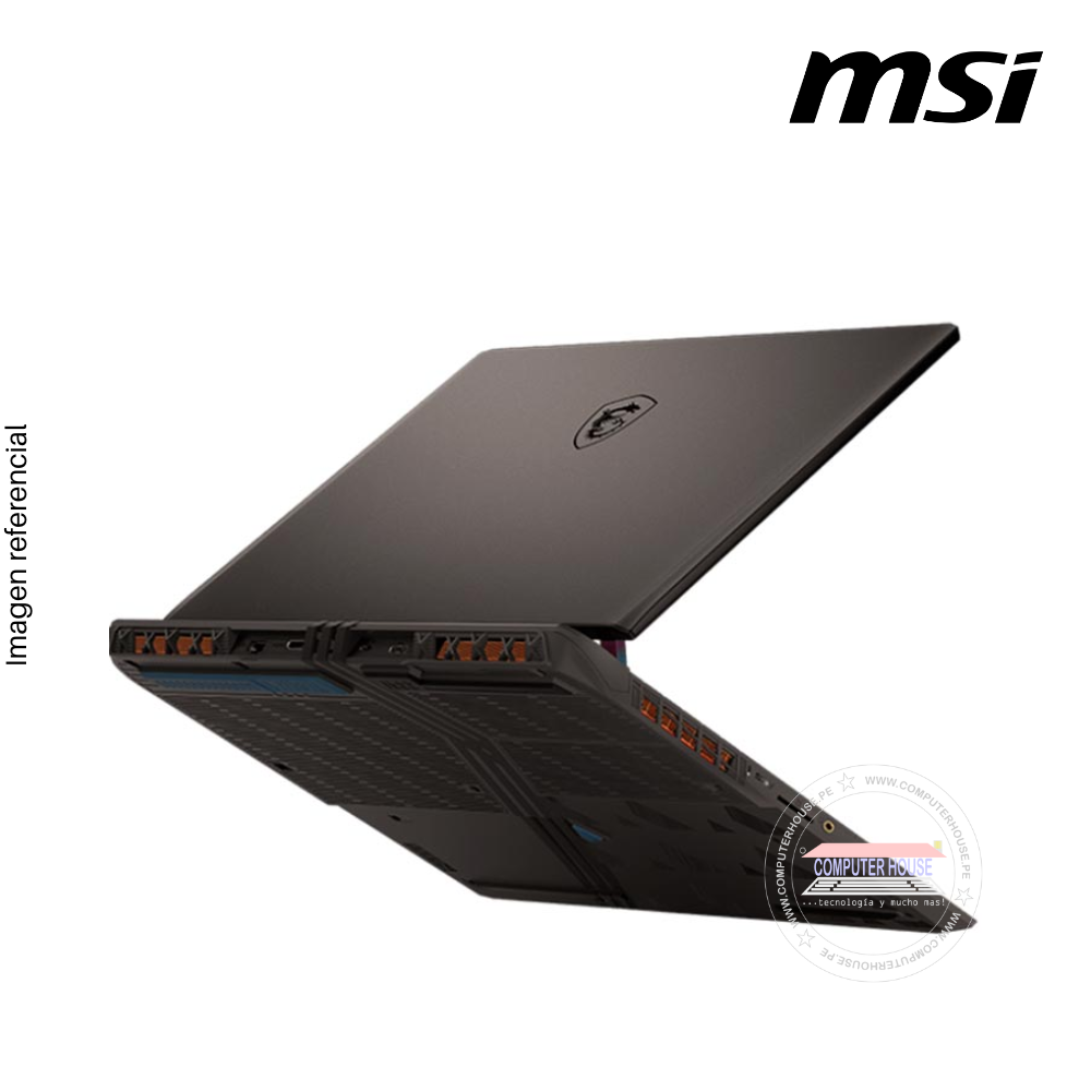 Laptop MSI Vector GP68HX, Core i9-13950HX, RAM 16GB DDR5, SSD 1TB, Video RTX4080 12GB, 16″ QHD 144Hz, Teclado en Inglés, Windows 11.