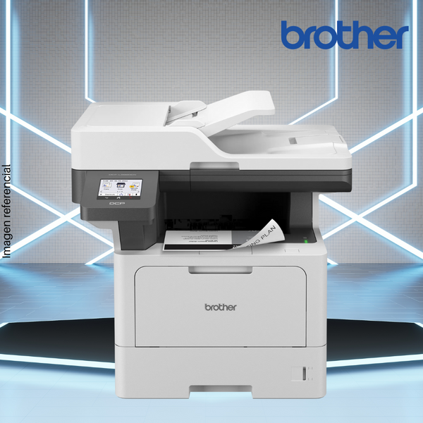 Impresora láser BROTHER DCP-L5660DN monocromática,Multifuncional (imprime, copia y escanea) A4, USB.