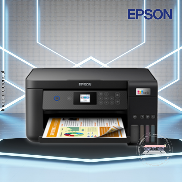 Impresora con Sistema Continuo EPSON L4260, Multifuncional (imprime, copia y escanea), A4, EcoTank, USB/Wi-Fi/Duplex.