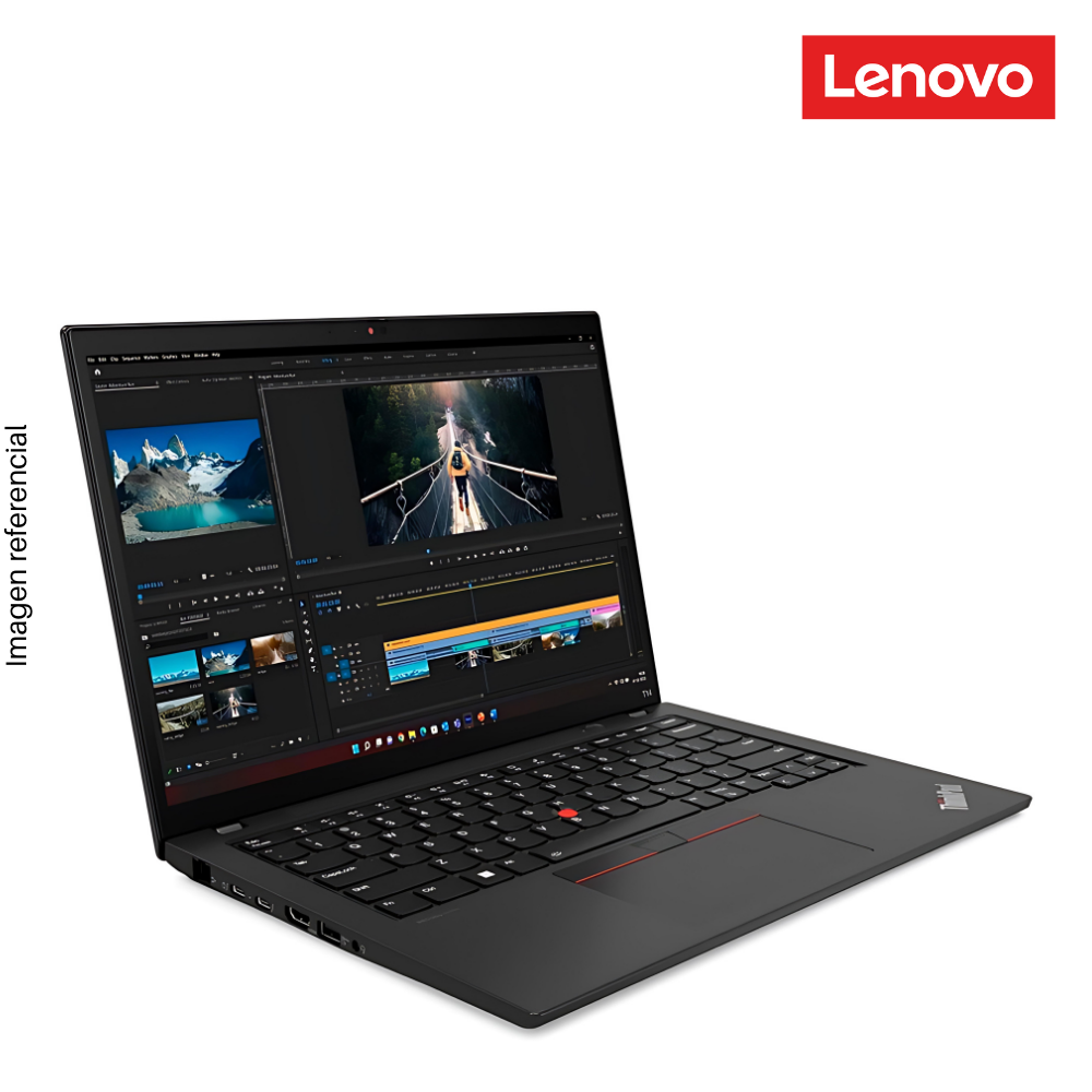 Laptop LENOVO ThinkPad T14, Core i7-1355U, RAM 16GB DDR5, SSD 1TB, 14" 2.2K, Windows 11.