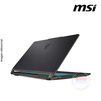 Laptop MSI Cyborg A13VE, Core i7-13650HX, RAM 16GB DDR5, SSD 512GB, Video RTX4050 6GB, 15.6" FHD 144Hz, Teclado en Inglés, Windows 11.